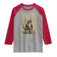 Nat Love Black Cowboy Raglan Shirt African American Cowboys Black History
