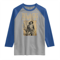 Nat Love Black Cowboy Raglan Shirt African American Cowboys Black History