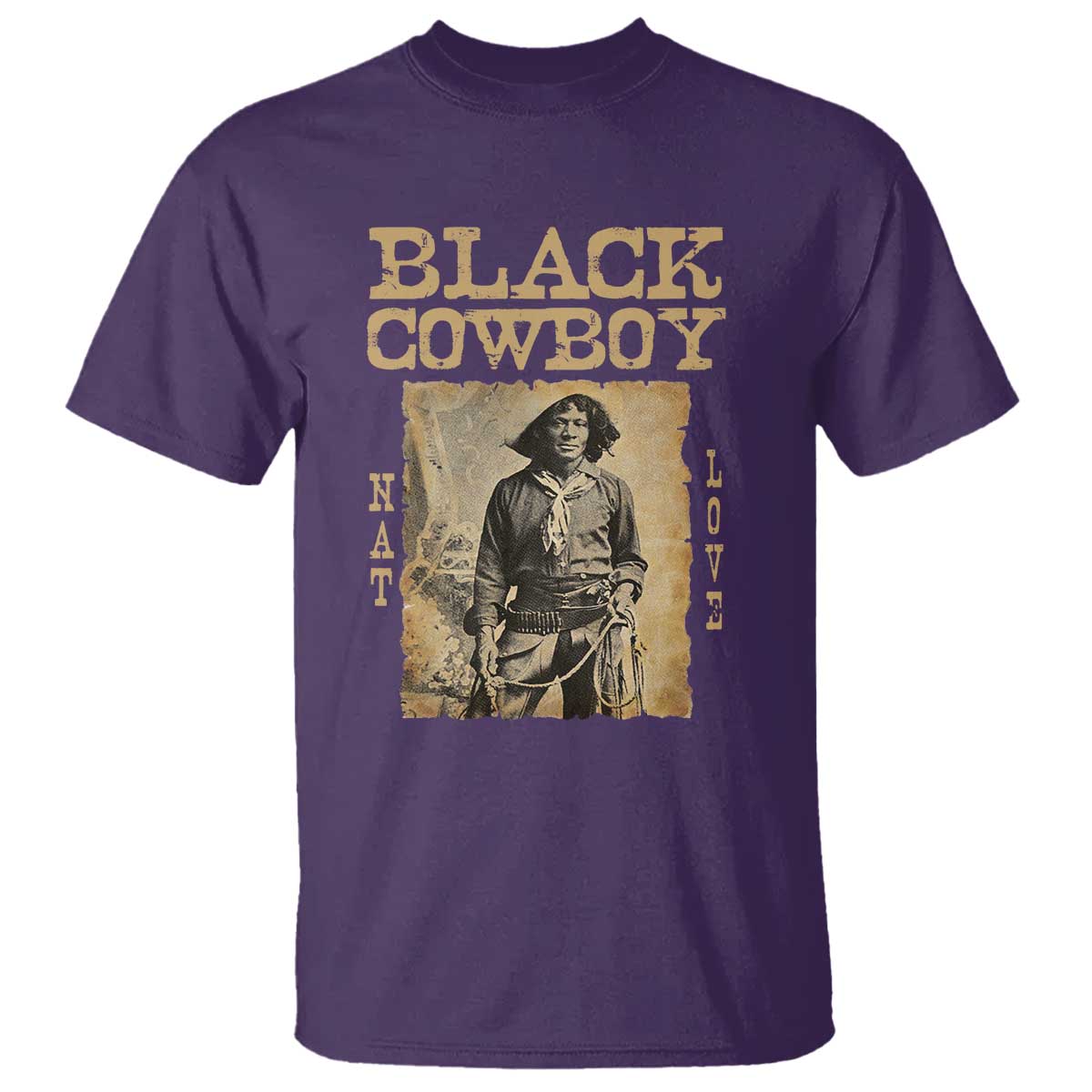 Nat Love Black Cowboy T Shirt African American Cowboys Black History