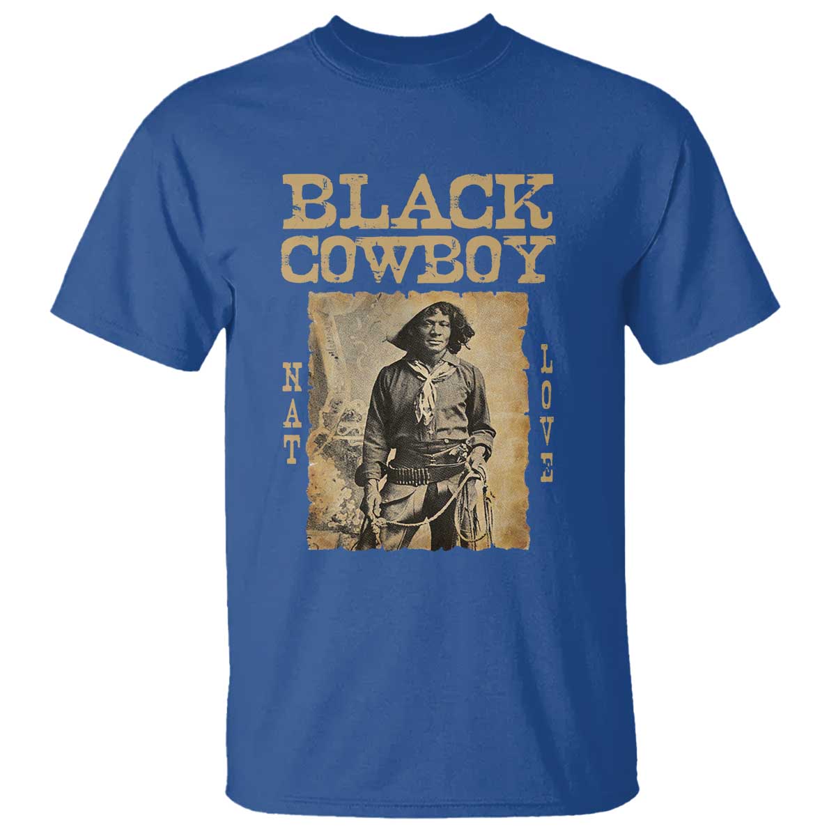 Nat Love Black Cowboy T Shirt African American Cowboys Black History