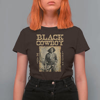 Nat Love Black Cowboy T Shirt For Women African American Cowboys Black History