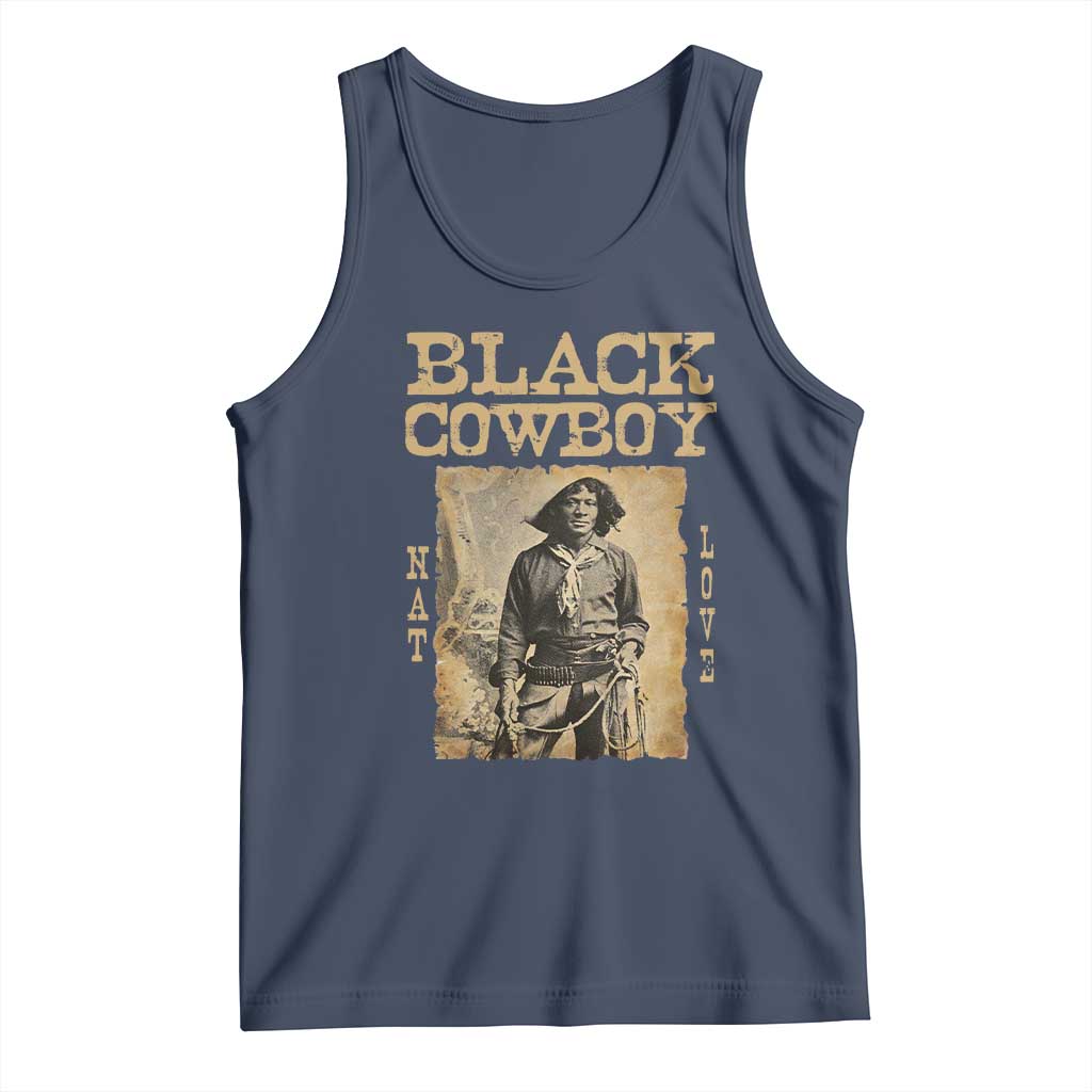 Nat Love Black Cowboy Tank Top African American Cowboys Black History