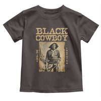 Nat Love Black Cowboy Toddler T Shirt African American Cowboys Black History