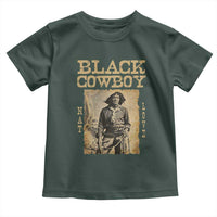 Nat Love Black Cowboy Toddler T Shirt African American Cowboys Black History