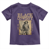 Nat Love Black Cowboy Toddler T Shirt African American Cowboys Black History