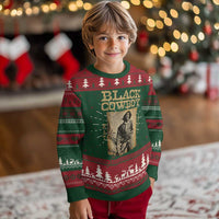 Nat Love Black Cowboy Ugly Christmas Sweater African American Cowboys Black History