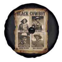 Black Cowboy Spare Tire Cover African American Legendary Cowboys Black History