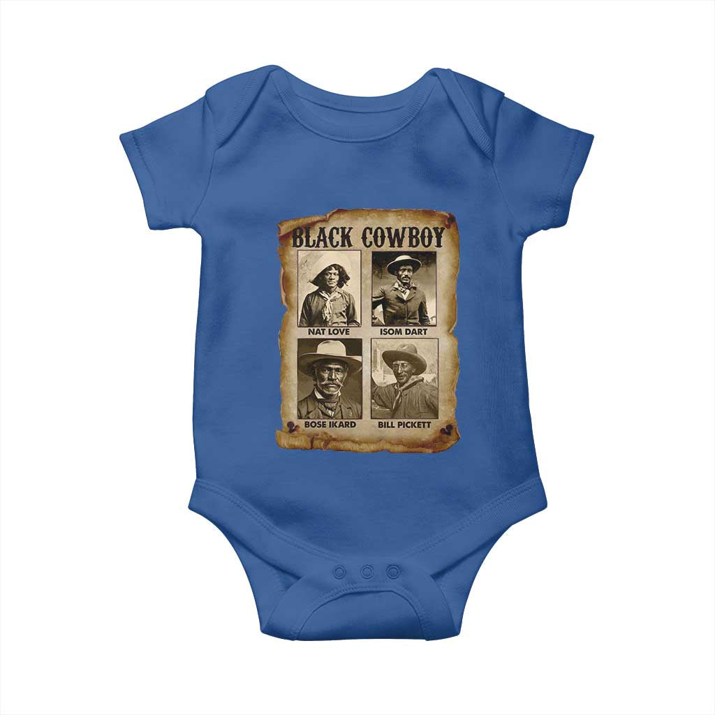 Black Cowboy Baby Onesie African American Legendary Cowboys Black History