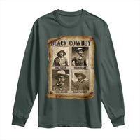 Black Cowboy Long Sleeve Shirt African American Legendary Cowboys Black History