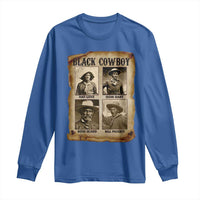 Black Cowboy Long Sleeve Shirt African American Legendary Cowboys Black History