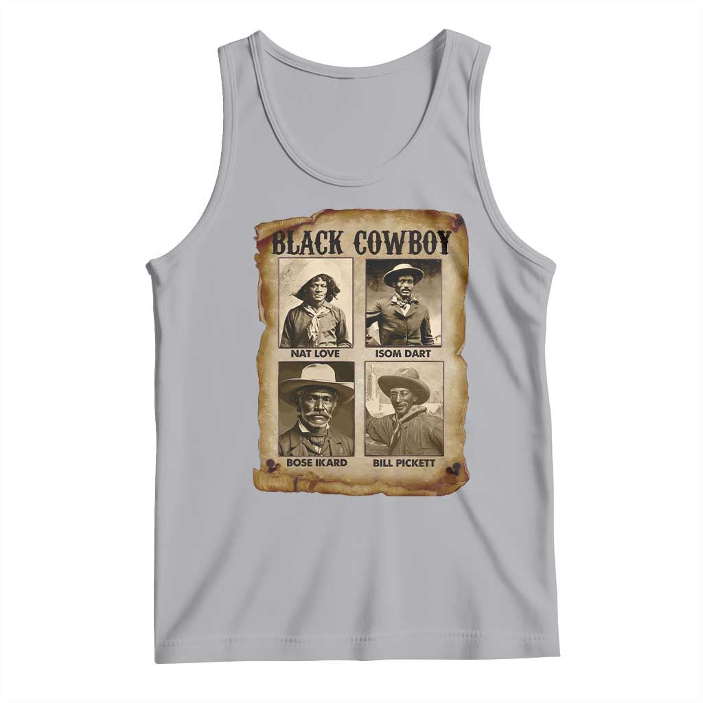 Black Cowboy Tank Top African American Legendary Cowboys Black History