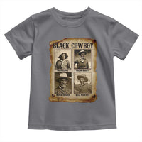 Black Cowboy Toddler T Shirt African American Legendary Cowboys Black History