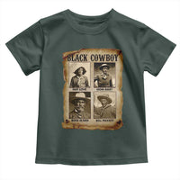 Black Cowboy Toddler T Shirt African American Legendary Cowboys Black History