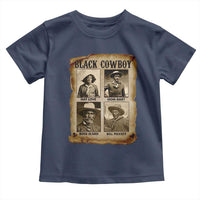 Black Cowboy Toddler T Shirt African American Legendary Cowboys Black History
