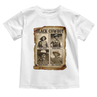 Black Cowboy Toddler T Shirt African American Legendary Cowboys Black History