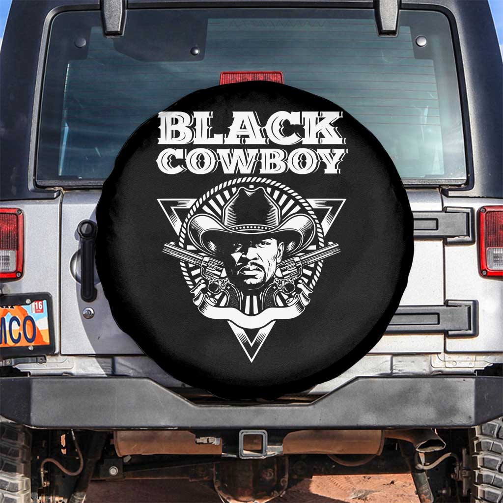 African American Cowboy Black History Spare Tire Cover