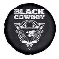 African American Cowboy Black History Spare Tire Cover