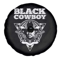 African American Cowboy Black History Spare Tire Cover