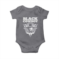 African American Cowboy Black History Baby Onesie