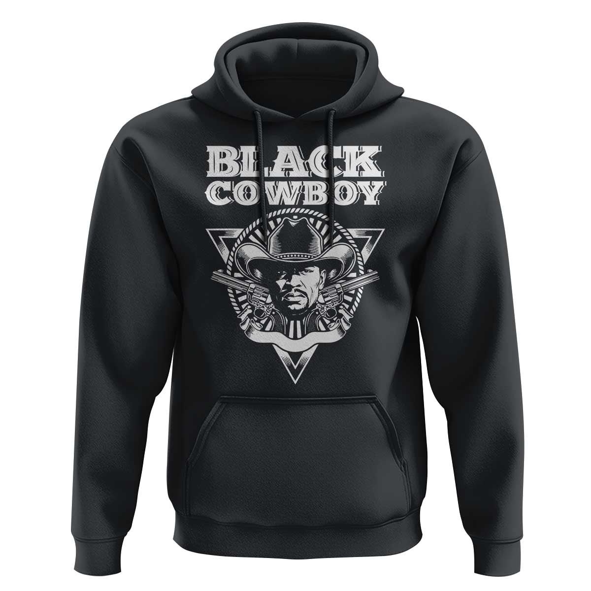 African American Cowboy Black History Hoodie