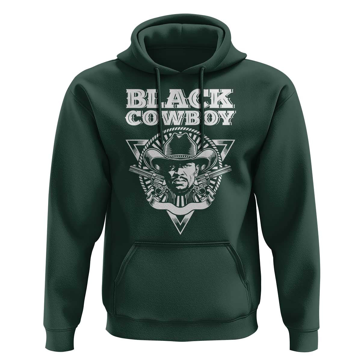 African American Cowboy Black History Hoodie