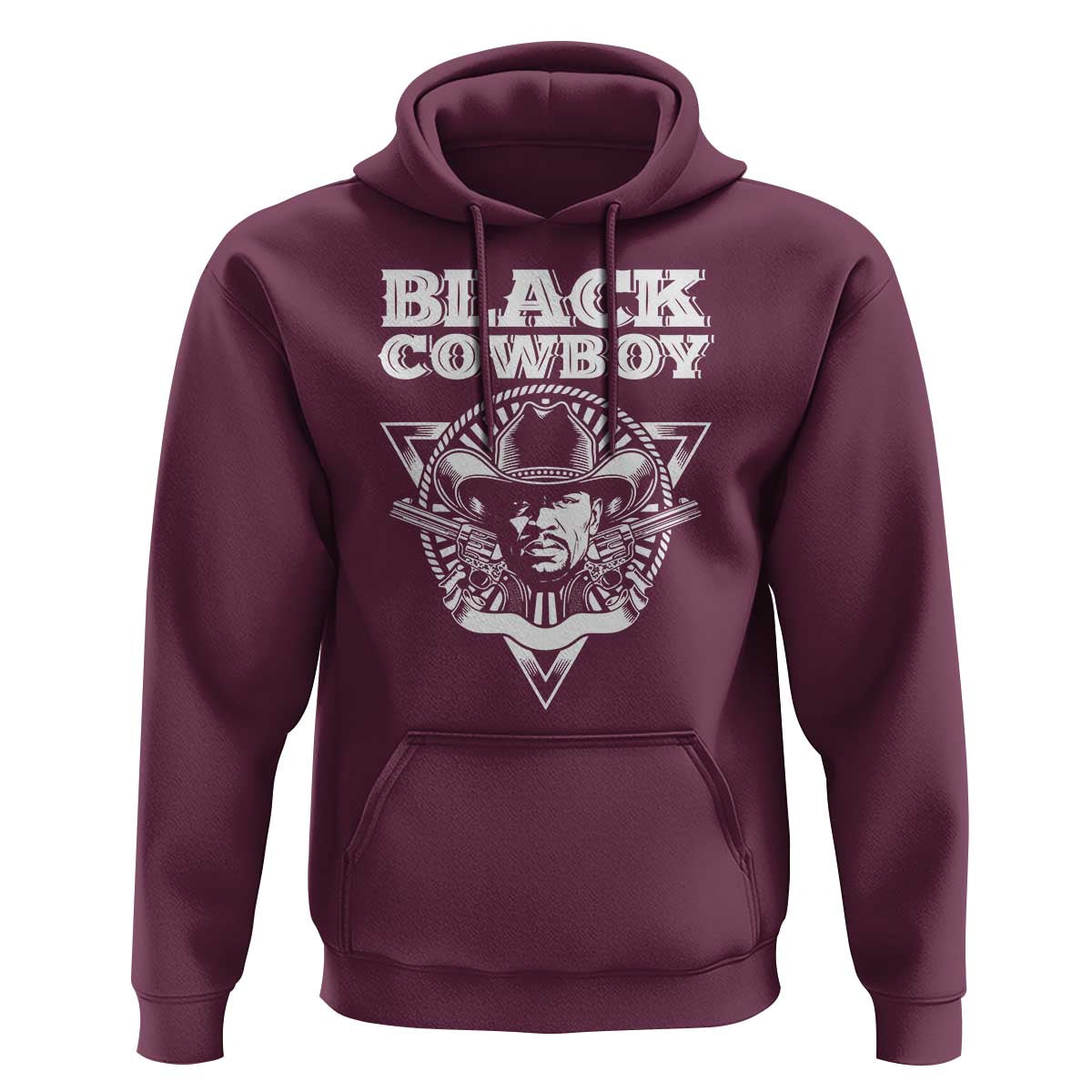 African American Cowboy Black History Hoodie