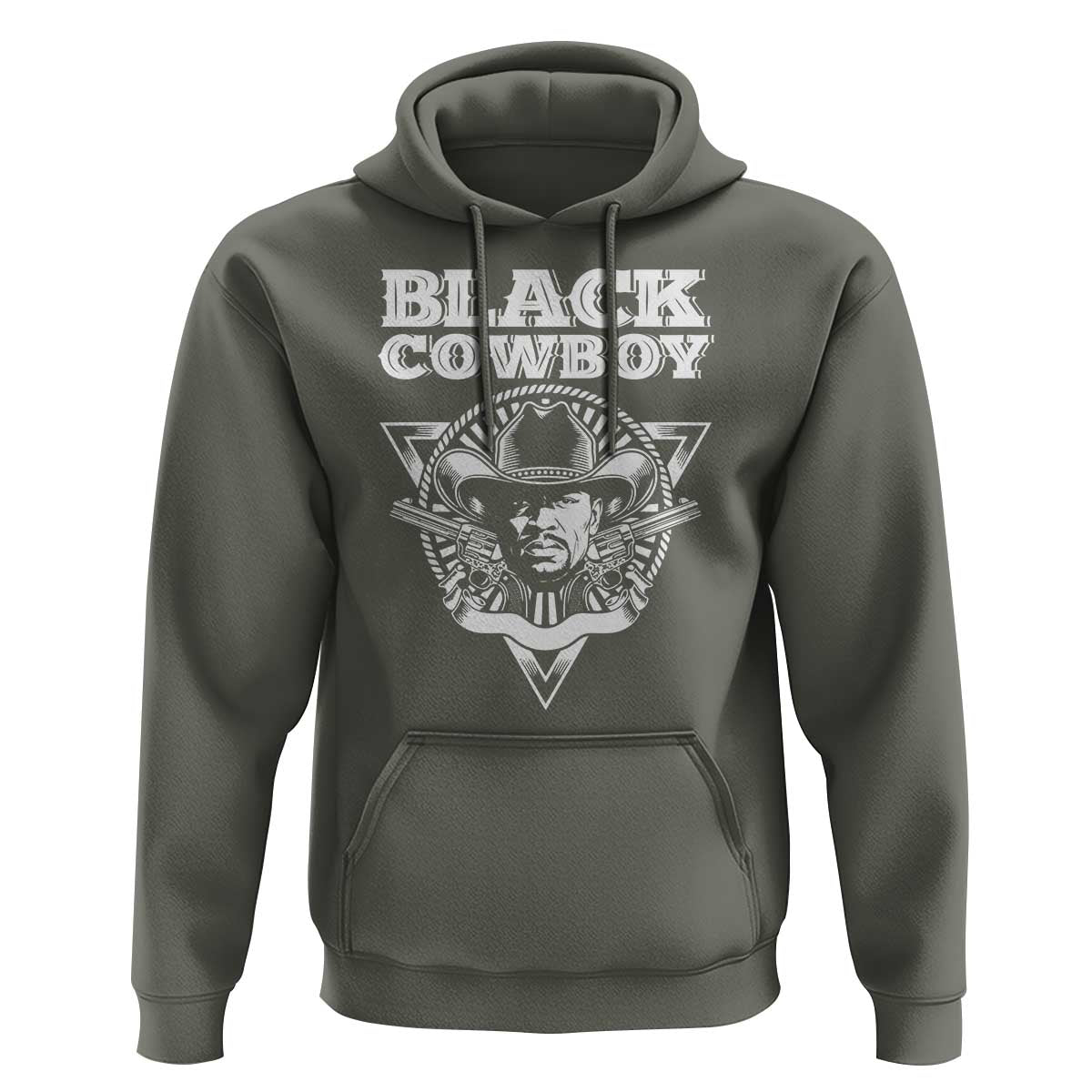 African American Cowboy Black History Hoodie