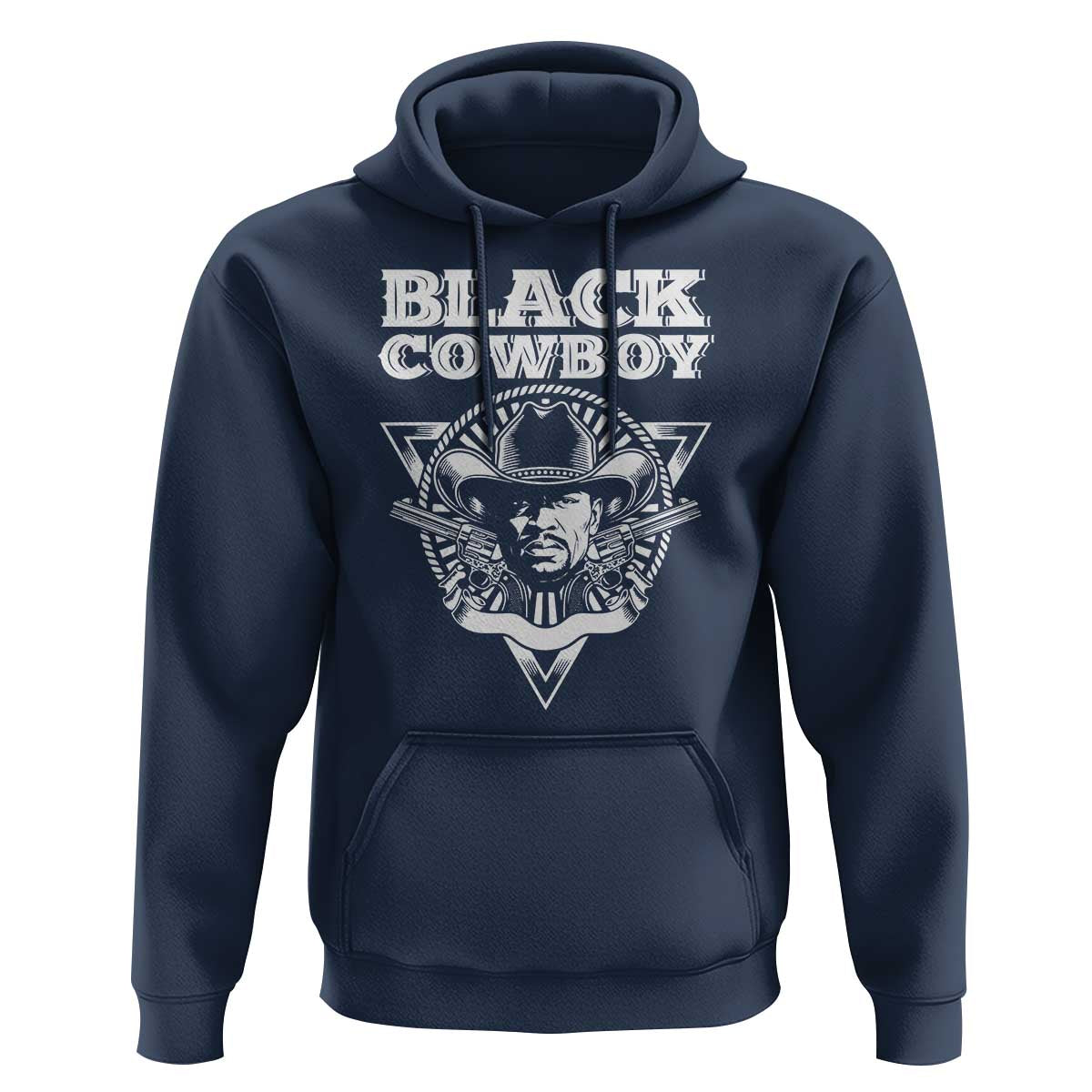 African American Cowboy Black History Hoodie