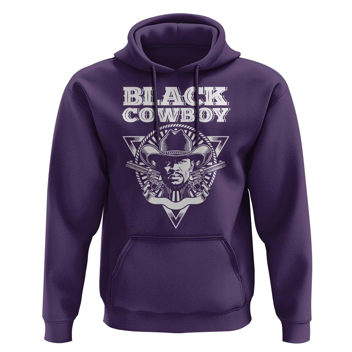 African American Cowboy Black History Hoodie