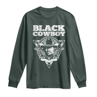 African American Cowboy Black History Long Sleeve Shirt