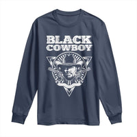 African American Cowboy Black History Long Sleeve Shirt