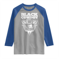 African American Cowboy Black History Raglan Shirt