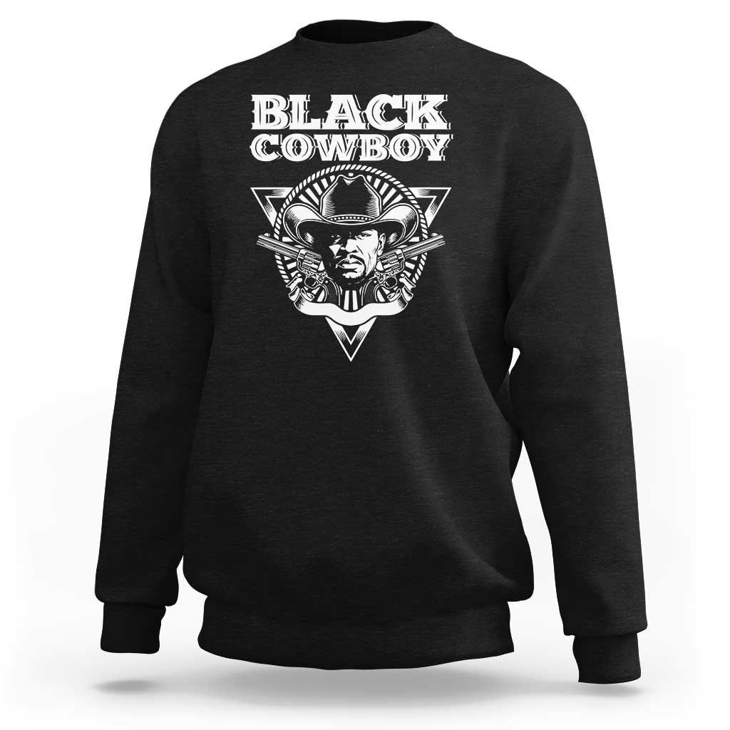 African American Cowboy Black History Sweatshirt