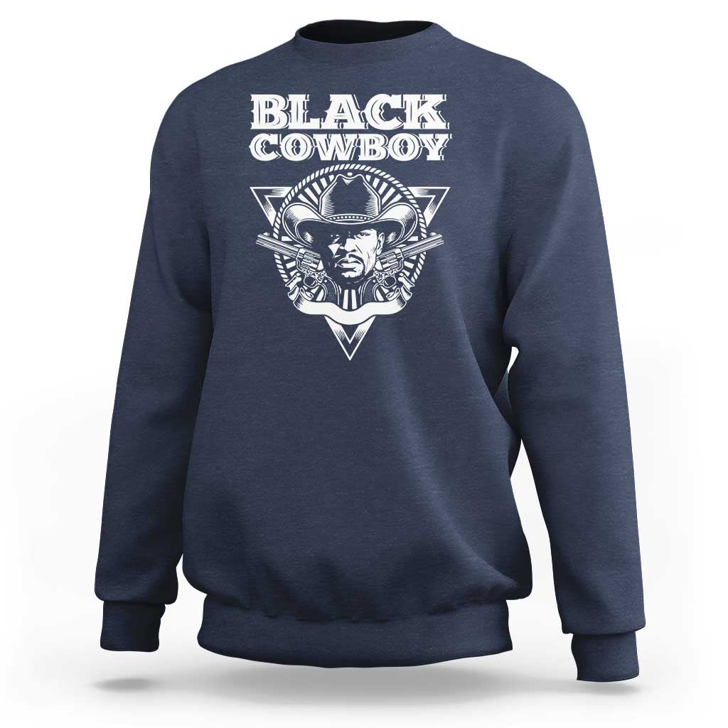African American Cowboy Black History Sweatshirt