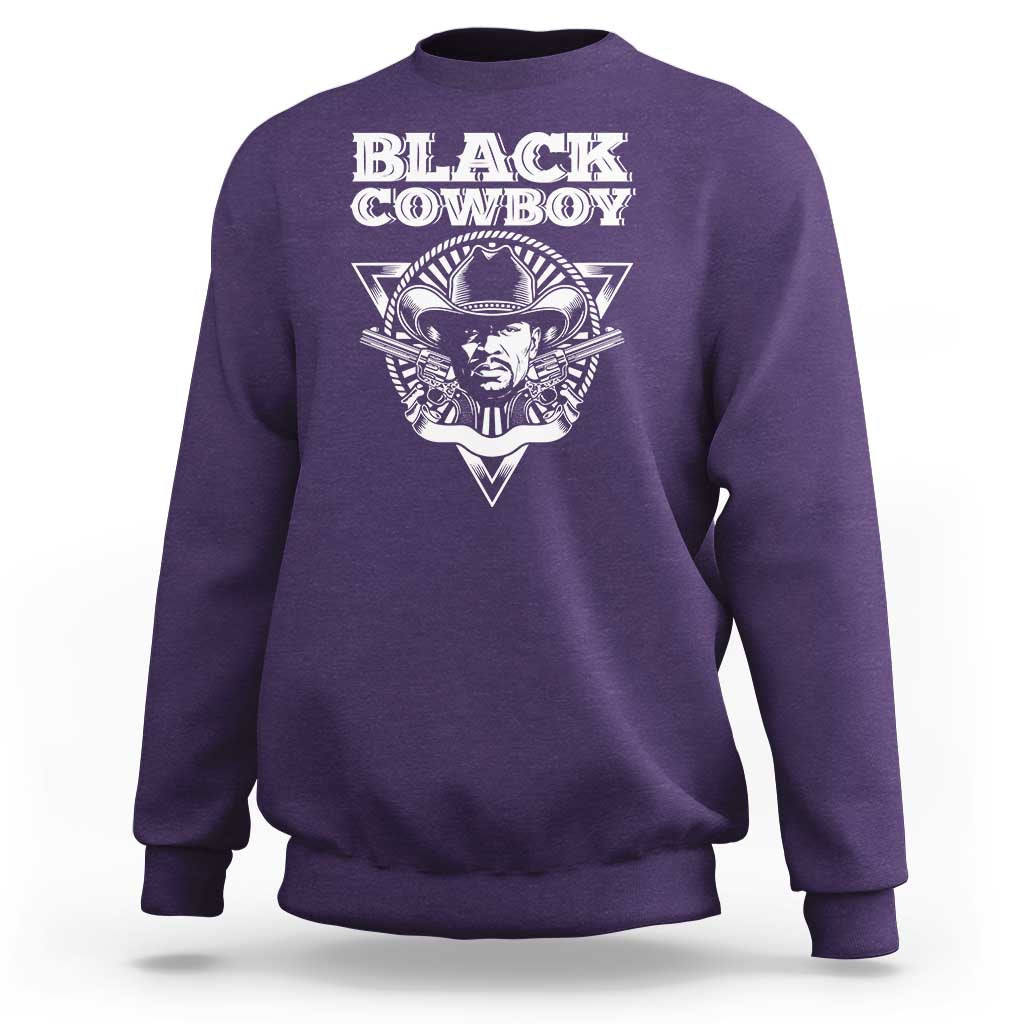 African American Cowboy Black History Sweatshirt