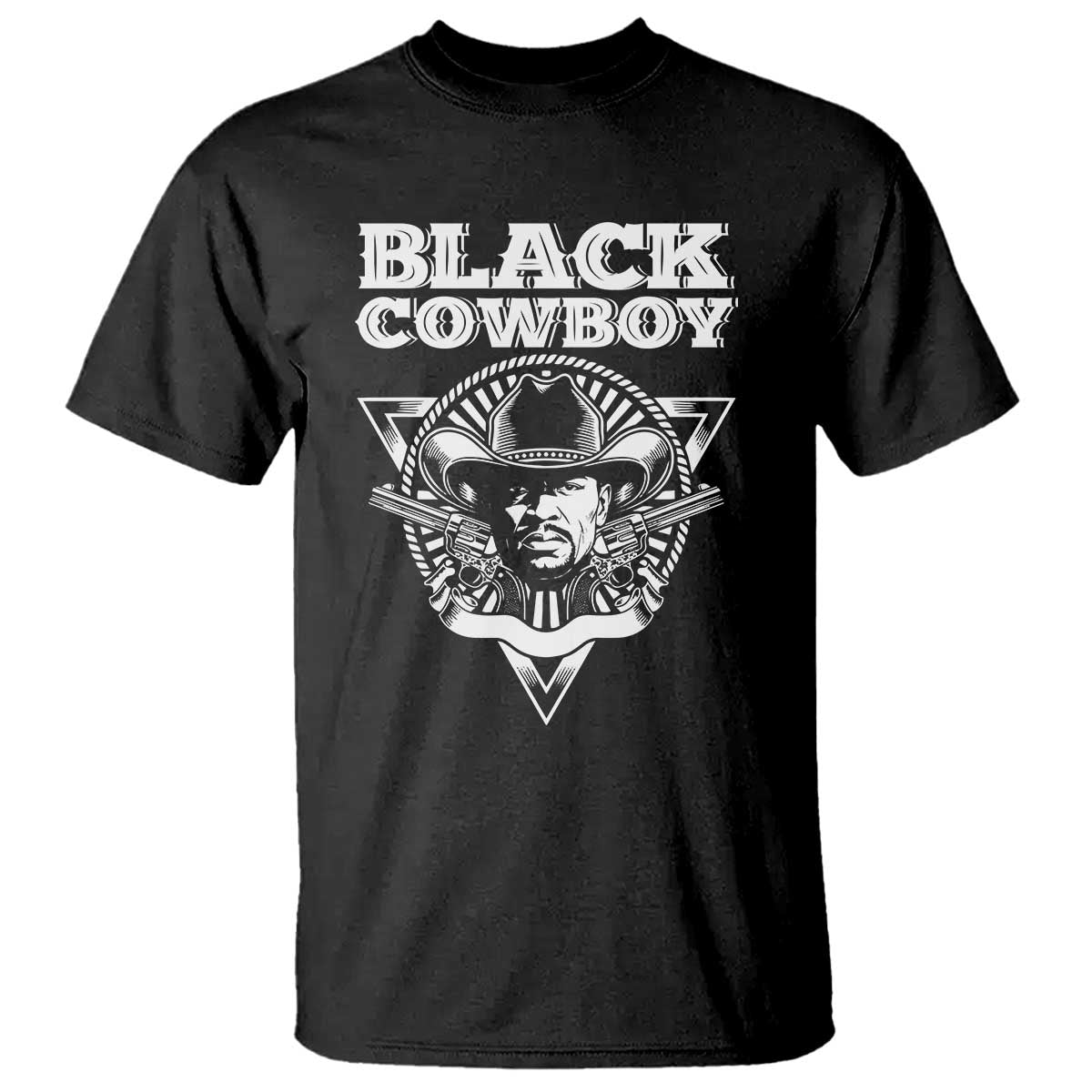 African American Cowboy Black History T Shirt