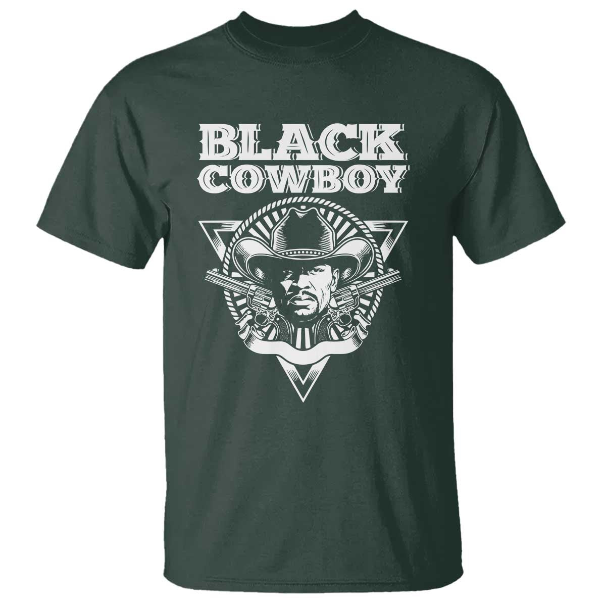 African American Cowboy Black History T Shirt