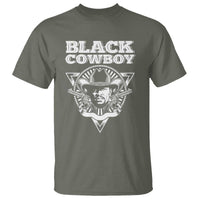 African American Cowboy Black History T Shirt