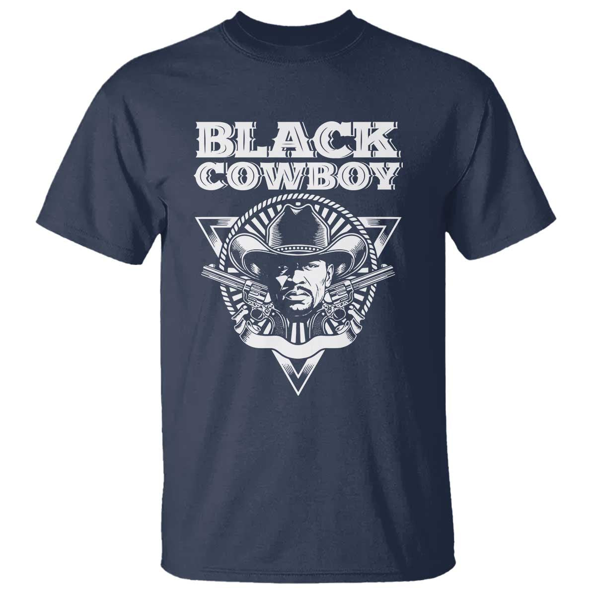 African American Cowboy Black History T Shirt