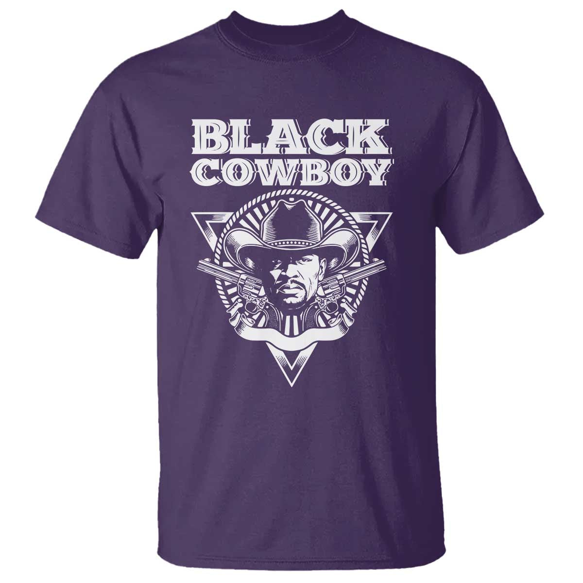 African American Cowboy Black History T Shirt