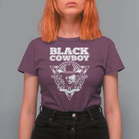 African American Cowboy Black History T Shirt For Women