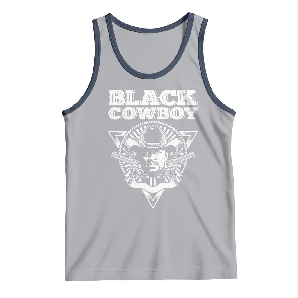 African American Cowboy Black History Tank Top