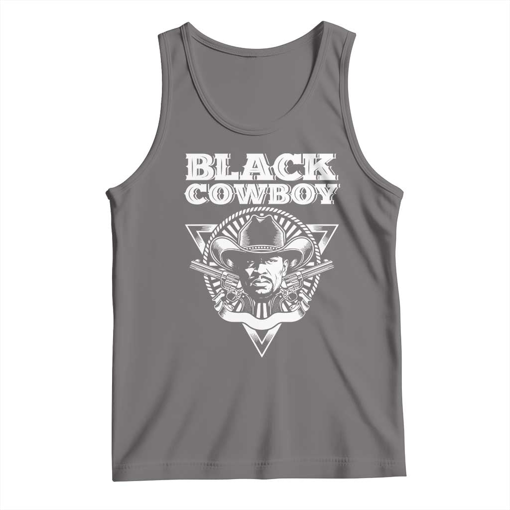 African American Cowboy Black History Tank Top