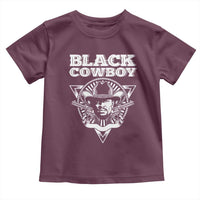 African American Cowboy Black History Toddler T Shirt