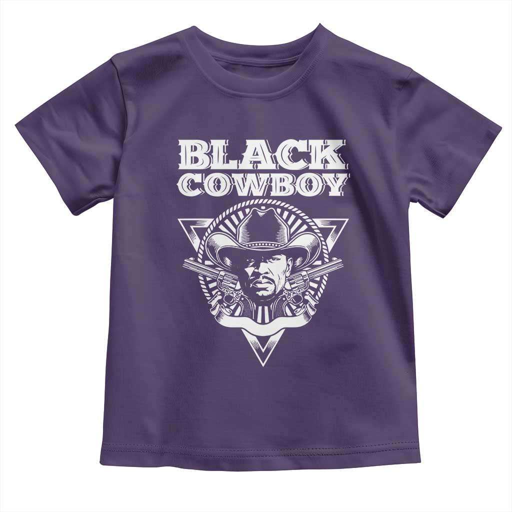 African American Cowboy Black History Toddler T Shirt