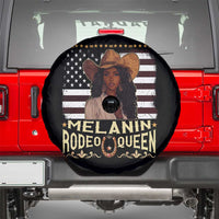 Black Cowgirl Spare Tire Cover Melanin Rodeo Queen African American