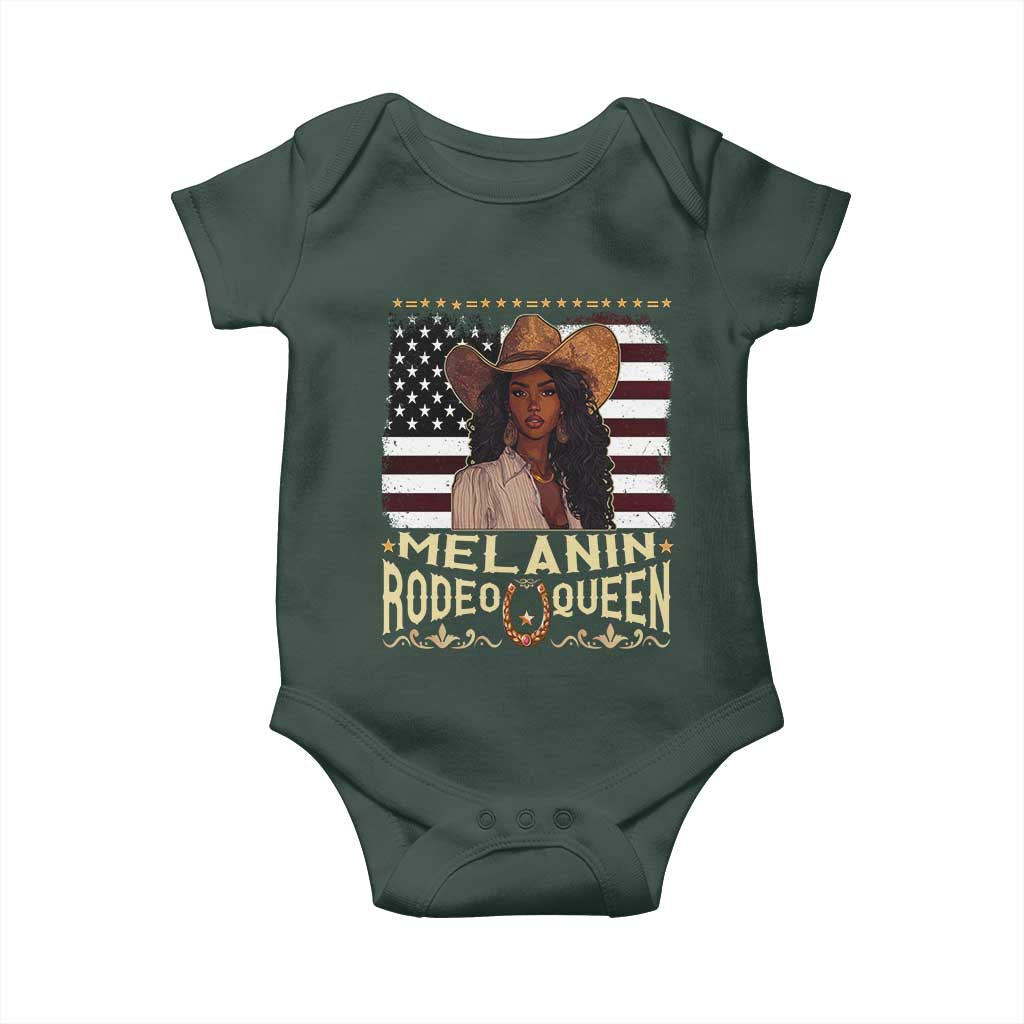 Black Cowgirl Baby Onesie Melanin Rodeo Queen African American