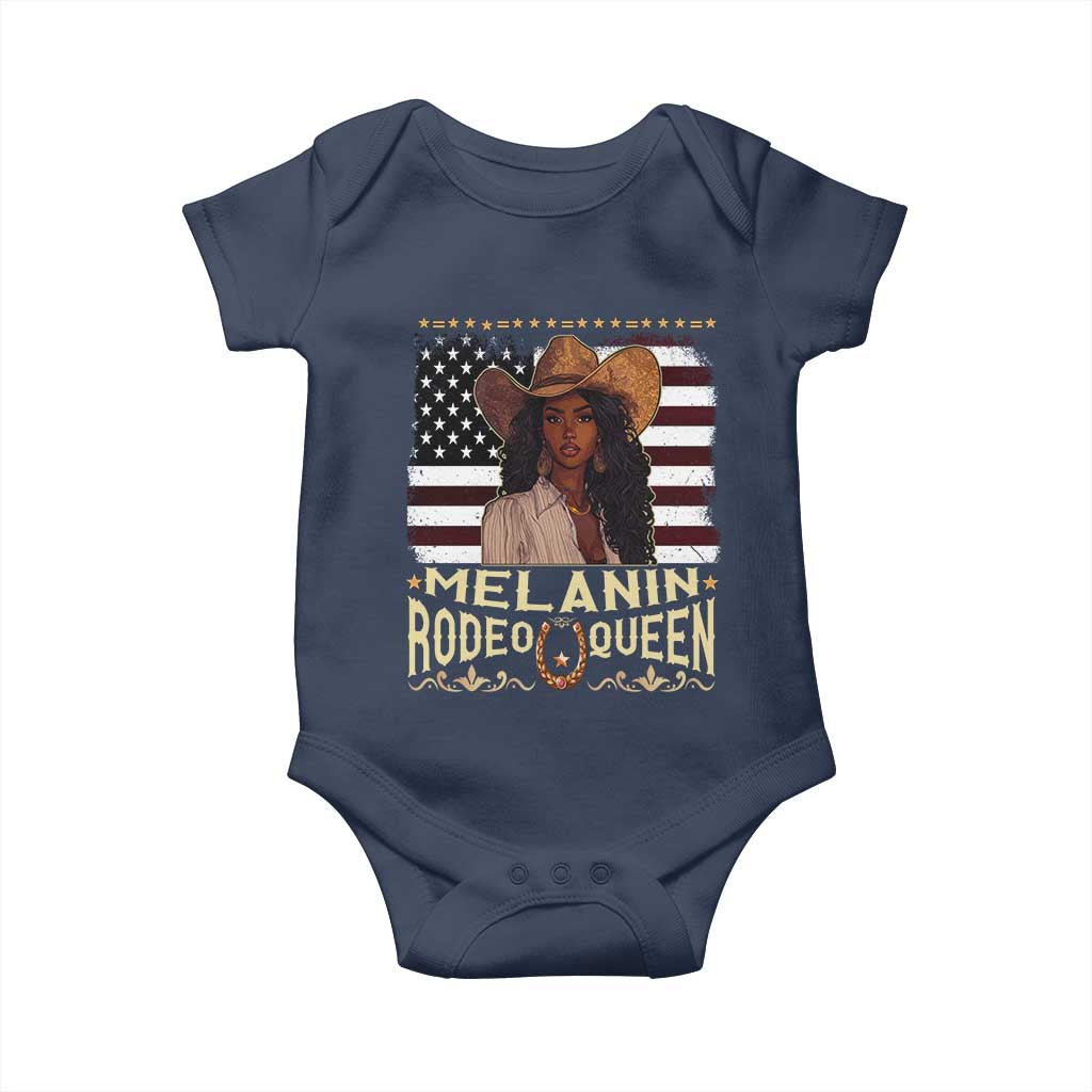 Black Cowgirl Baby Onesie Melanin Rodeo Queen African American
