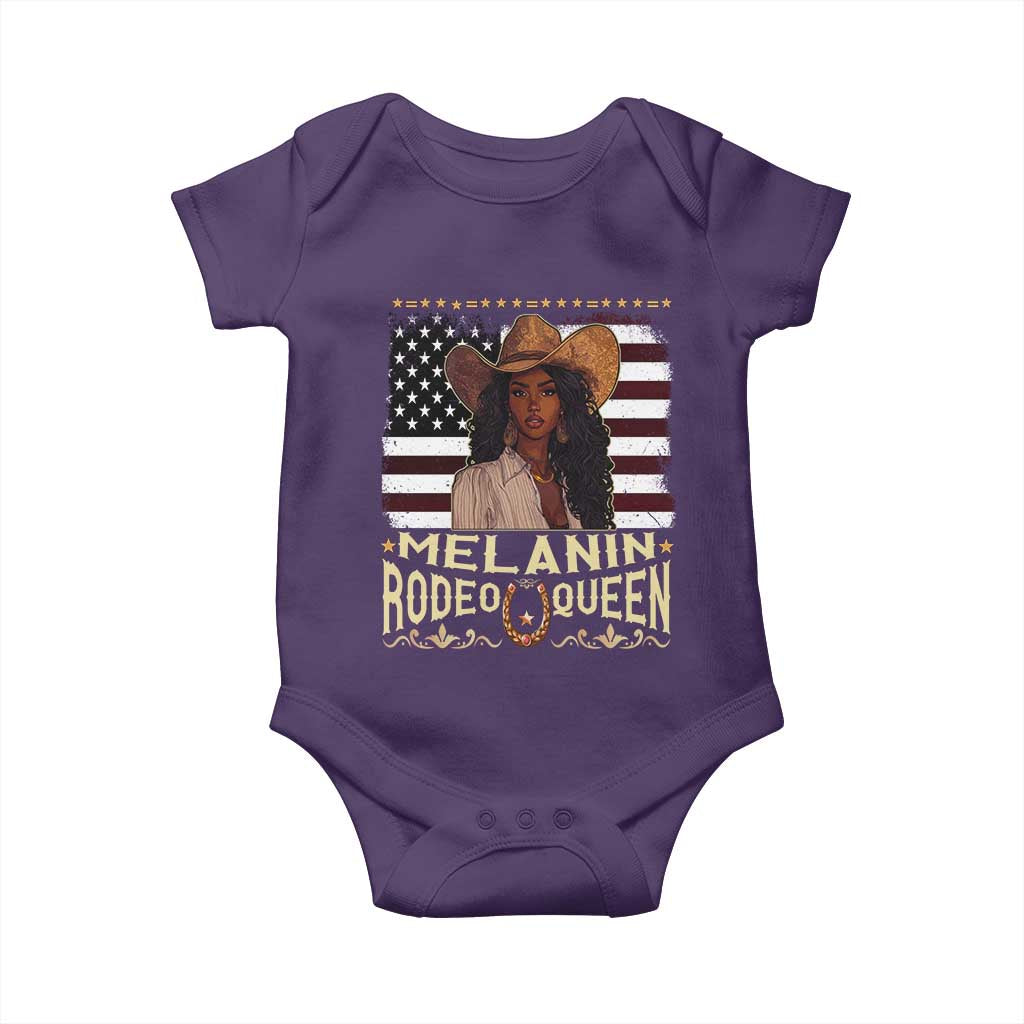 Black Cowgirl Baby Onesie Melanin Rodeo Queen African American