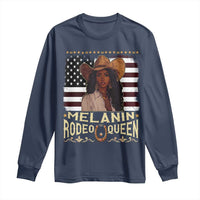Black Cowgirl Long Sleeve Shirt Melanin Rodeo Queen African American
